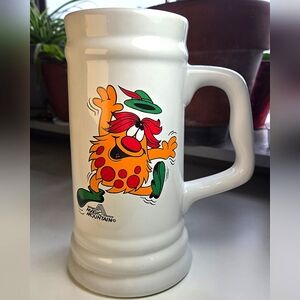 Six Flags Magic Mountain Bloop the Troll Beer Stein Mug